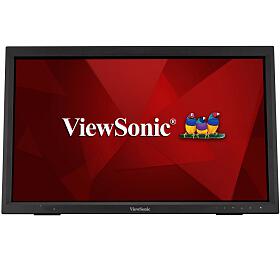 ViewSonic TD2223 / 22&quot;/ IR Touch/ TN / 16:9/ 1920x1080/ 5ms / 250cd/m2 / DVI / HDMI/ VGA / USB/ Repro / Bookstand