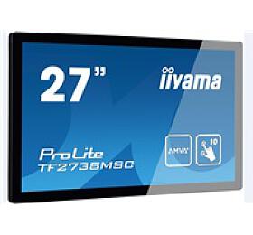 Iiyama dotykov monitor ProLite TF2738MSC-B2, 68,6 cm (27''), Projected Capacitive, 10 TP, Full HD, black