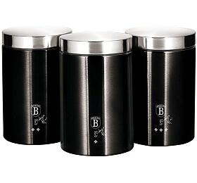 Dza na potraviny BERLINGERHAUS Royal Black Collection BH-6296, 3 ks