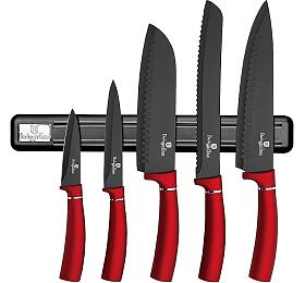 Sada no BERLINGERHAUS Burgundy Metallic Line BH-2534, s magnetickm drkem (6 ks)