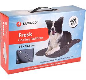Flamingo Chladc podloka kost ed vzor kapky 60x86cm