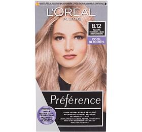 Barva na vlasy L'Oréal Paris Préférence, 60 ml, odstín 8.12 (Cool Blondes)