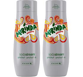 SET 2x Sirup SodaStream MIRINDA LIGHT 440 ml