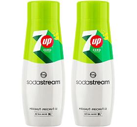 SET 2x Sirup SodaStream 7UP FREE 440 ml