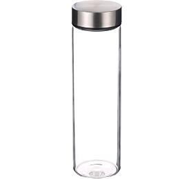 BERGNER Lahev sklenn penosn s nerez vkem 600 ml BG-20121-BK