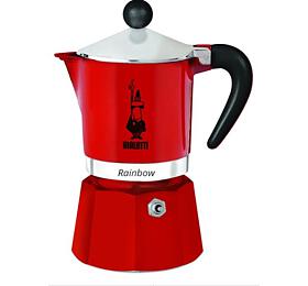 Kvovar Bialetti RAINBOW, erven