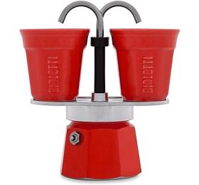 Kvovar Bialetti Set Mini Express, erven