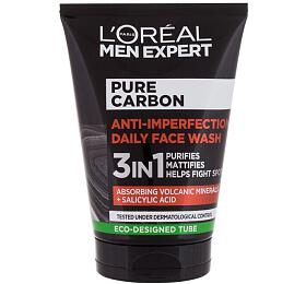 istic gel L'Oral Paris Men Expert Pure Carbon Anti-Imperfection, 100 ml (3in1)