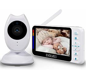 EVOLVEO Baby Monitor N4, dtsk video chvika (CAM-4)