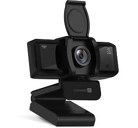 CONNECT IT WebYouSee webkamera s rozlienm Full HD (1920  1080 px) (CCW-2000-BK)