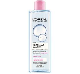 Micelrn voda pro normln a suchou citlivou ple 3v1 (Micellar Water) 400 ml LOral Paris