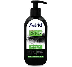 Micelrn istic gel pro normln a mastnou ple Detox 200 ml Astrid