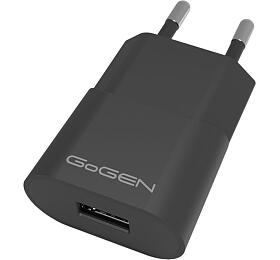 Nabíječka do sítě GoGEN ACH 102,1x USB 1A (5W) - černá