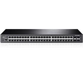 TP-Link OMADA switch SG3452 (48xGbE, 4xSFP, 2xConsole, fanless)