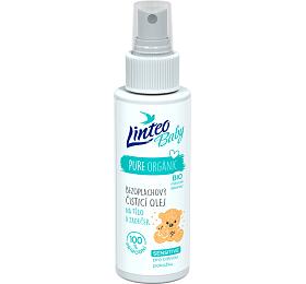 Linteo Baby bezoplachov istic olej na tlo a zadeek Sensitive, 100 ml