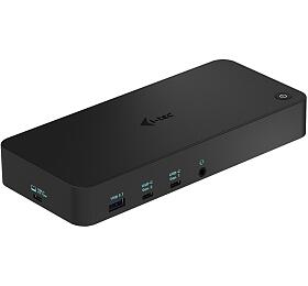 i-tec dokovac stanice USB 3.0 / USB-C / Thunderbolt/ 4K/ 2x DP/ 3x HDMI/ 2x USB-C/ 2x USB 3.0/ USB 3.1/ LAN/ PD 100W (CATRIPLEDOCKPDPRO)