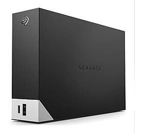 Seagate HDD Extern One Touch Hub 3.5&quot; 10TB - USB 3.0, ern (STLC10000400)