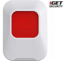 iGET SECURITY EP24 - vnitn sirna napjen bateri + USB portem, pro alarm M5 (75020624)