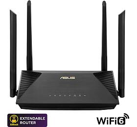 Asus ASUS RT-AX53U (AX1800) WiFi 6 Extendable Router, 4G/5G Router replacement, AiMesh (90IG06P0-MO3510)