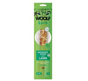 WOOLF pochoutka Earth NOOHIDE XL Stick with Lamb 85g