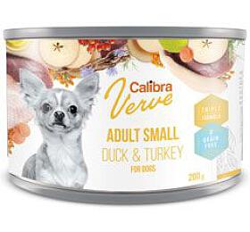 Calibra Dog Verve konz.GF Adult Small Duck&amp;Turkey 200g