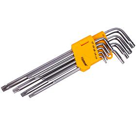 Sada prodlouench TORX kl s otvorem Hoteche HT260910 (9 ks)