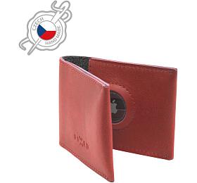 Koen penenka FIXED Wallet for AirTag z prav hovz ke, erven