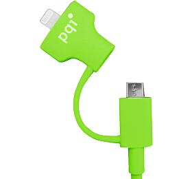 PQI i-Cable Du-Plug 90 Green