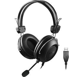 A4tech HU-35 sluchátka USB černá barva