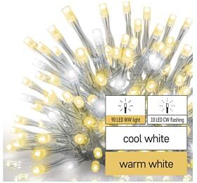 Emos standard LED spojovac etz blikajc  rampouchy, 2,5 m, venkovn, tepl/studen bl (D1CN01)