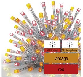 Emos standard LED spojovac etz pulzujc  rampouchy, 2,5 m, venkovn, erven/vintage (D1CD01)