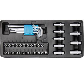 Sada bit 1/4&quot; a IMBUS ve vloce do dlenskho vozku, 41 dl - VV041SB01 AHProfi
