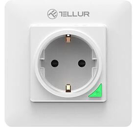 Tellur WiFi Smart Wall Plug, 3000W, 16A, bil (TLL331321)