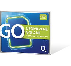 Pedplacen karta GO O2 GO SIM Neomezen 150K