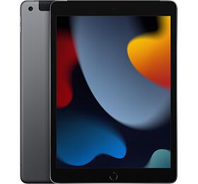 Apple iPad 9.gen / WiFi+Cell / 10,2&quot; / 2160x1620 / 64GB / iPadOS15 / Space Gray (MK473FD/A)