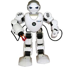 Interaktivn RC Robot Teddies FOBOS chodc, esky mluvc, 40cm