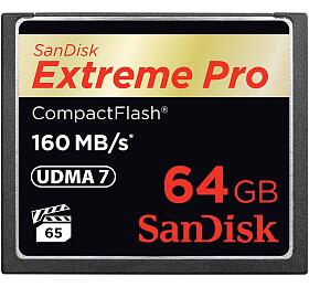 SanDisk Compact Flash 64GB Extreme Pro (160MB/s) VPG 65, UDMA 7 (SDCFXPS-064G-X46)