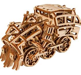 3D puzzle Dream Express s kolejemi Woodencity, 220 ks