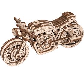 3D puzzle Motorka Caf Racer Woodencity, 85 ks