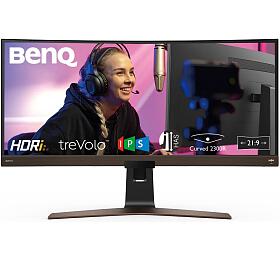 BENQ 38&quot; LED EW3880R/ Curved/ IPS/ 3840x1600/ 1000:1/ 4ms/ 2xHDMI/ DP/ USB-C/ USB/ hndoern (9H.LK3LA.TBE)