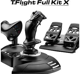 Thrustmaster T.Flight Full Kit X, pedlov sada TFRP RUDDER + Joystick Hotas pro Xbox seris X/S a PC (4460211)