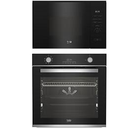 SET Trouba Beko BBIM13300XPSE + Mikrovlnn trouba Beko BMGB20212B