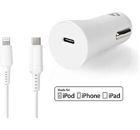 Nabíječka do auta NEDIS CCPDL20W111WT