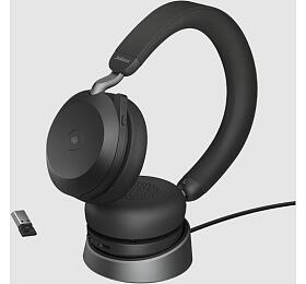 Jabra Evolve2 75 / Stereo / ANC / USB / BT / Bezdrát / MS / Stand / Černá (27599-999-989)