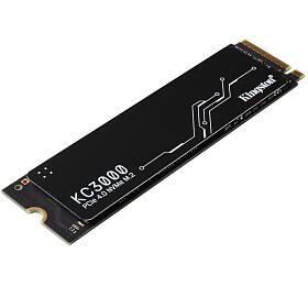 KINGSTON KC3000 512GB SSD / NVMe M.2 PCIe Gen4 / Intern / M.2 2280 / chladi (SKC3000S/512G)