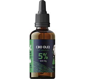 Konopn olej ZELEN BBA Full Spectrum CBD 5%, 10ml