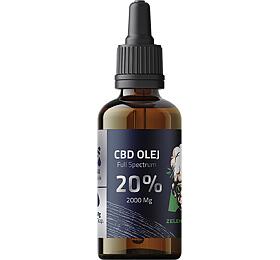 Konopn olej ZELEN BBA Full Spectrum CBD 20%, 10ml