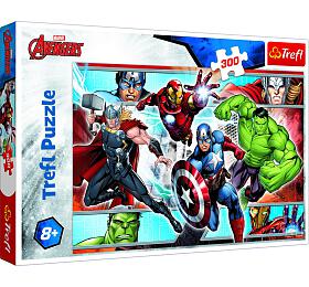 TREFL Puzzle Avengers 300dlk 60x40cm v krabici 40x27x4cm