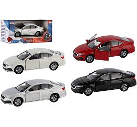 Auto Welly Dromader koda Octavia kov plast ,11cm, na voln chod, 4 barvy v krabice, 1:34, 15x7x7cm