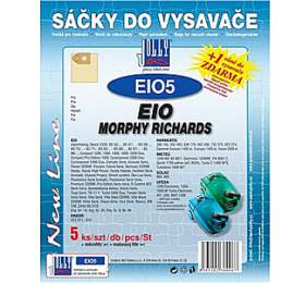 Sáčky do vysavače Jolly EIO 5 (5+1+1ks) do vysav. EIO, MORPHY RICHARDS